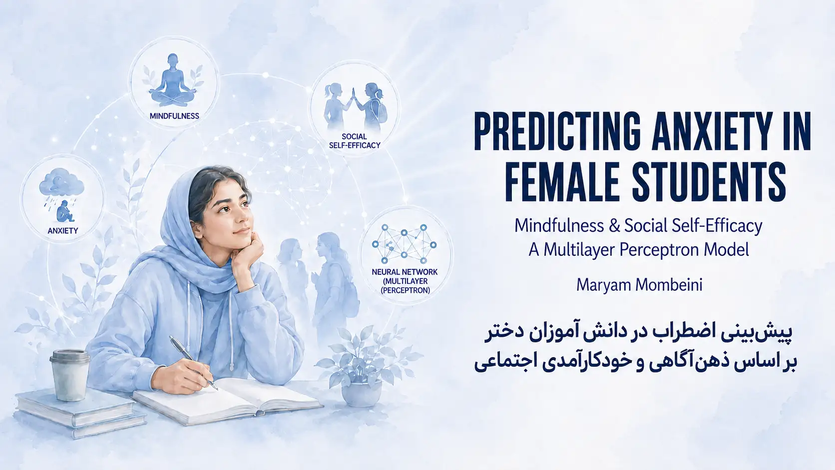 نقش ذهن‌آگاهی و خودکارآمدی اجتماعی در پیش‌بینی و کاهش اضطراب دختران نوجوان